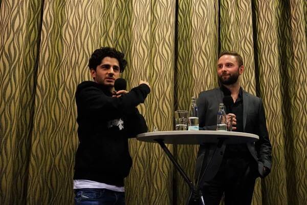 Rauand Taleb und Michael Schmidt -2