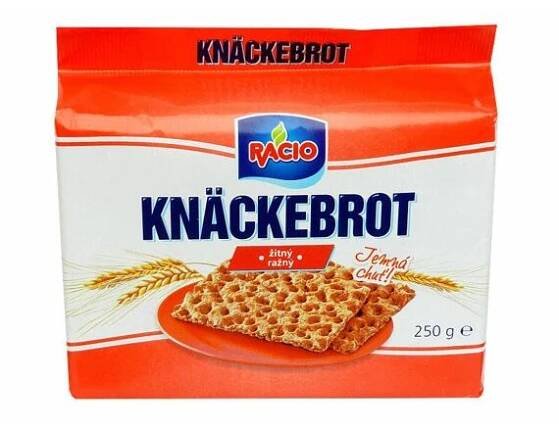 Knäckebrot žitný 250 g Racio
