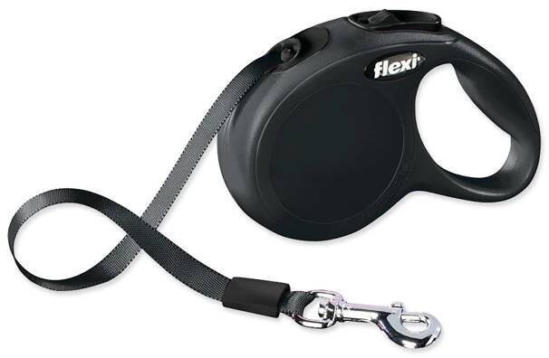 Flexi New Classic XS 3m/12kg černé od 208 Kč