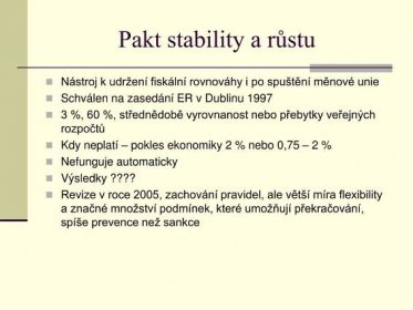 PPT - Estonsko v kontextu vstupu do eurozóny a implikace pro ČR PowerPoint Presentation - ID:4714527