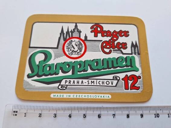PE01 pivovar Staropramen Praha Smíchov - hradčany - Pivní etikety