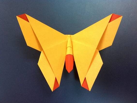 Origami Butterfly: Schéma a tipy, jak vyrobit motýla pro děti