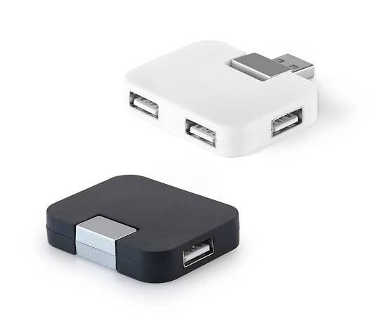 JANNES. Rozbočovač USB 2'0 se 4 porty, modrá