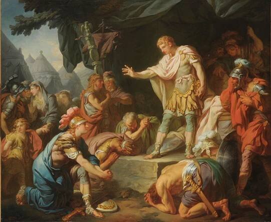 Germanicus Calms Sedition in his Camp - Wikipedia