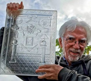 Ertastbare Reliefs für Blinde - Freemasonry-Art