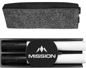 Mission - Whiteboard Kit - Dry Wipe Eraser and Pens