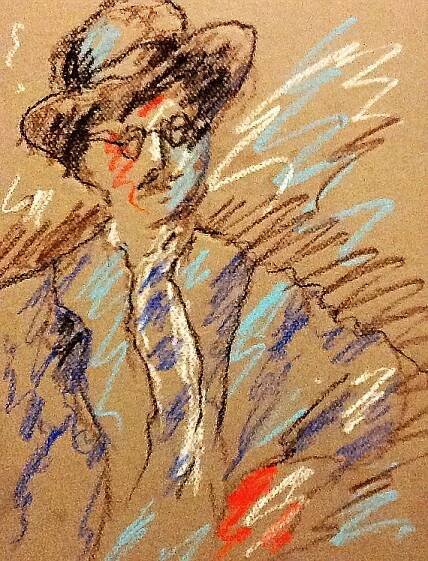 Book Illustration - James Joyce | James joyce, Book illustration, Illustration
