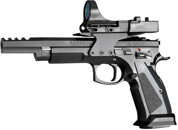 Zbraně na ZP | Samonabíjecí pistole CZ 75 TS Czechmate 9 mm Luger | Czech Ammunition | Rozvoz zbraní i střeliva po celé ČR