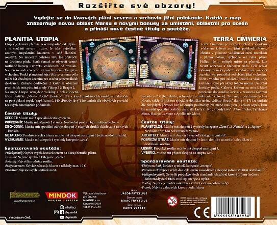 Mars: Teraformace - Utopia & Cimmeria - 10. rozšíření Typ rozšíření