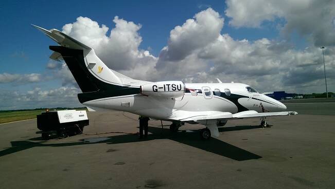 Embraer Phenom 100 (Credit: Andy Evans)