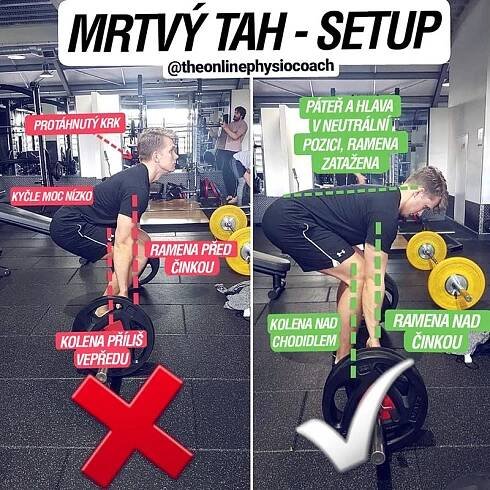 Mrtvý tah provedení