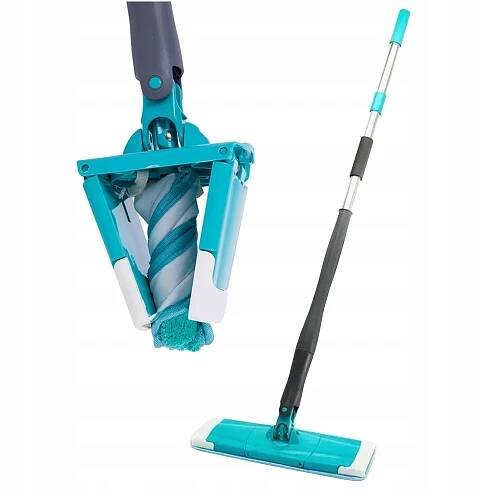 PLOCHÝ ROTAČNÍ VYTLAČOVACÍ MOP NA MYTÍ PODLAHY, SKLÁDACÍ PODLAHOVÝ Typ plochý