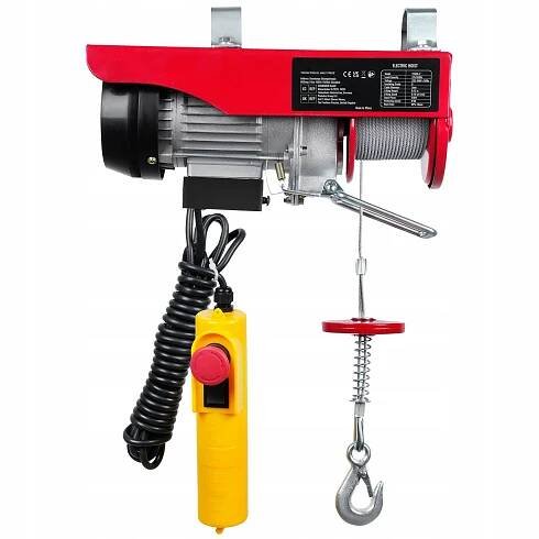 SucceBuy Elektrický naviják 510 W Nosnost 250 kg Výška 12 M EAN (GTIN) 8721334023306