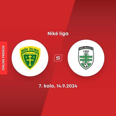 Niké liga: Žilina zvládla domáci duel so Skalicou za tri body