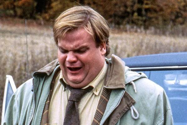 TOMMY BOY, Chris Farley, 1995.