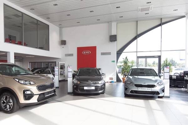 FLOWAIR - Autosalon KIA, Rybnik, Polsko