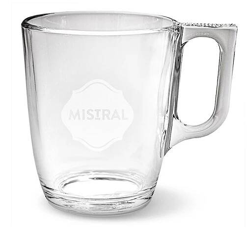 Sklenený hrnček na čaj 210 ml