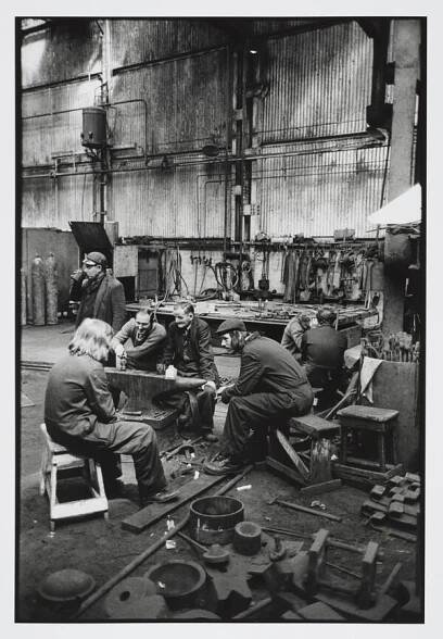 Morning Tea Break, Blacksmith Shop; Govan Shipbuilders Ltd., Glasgow
