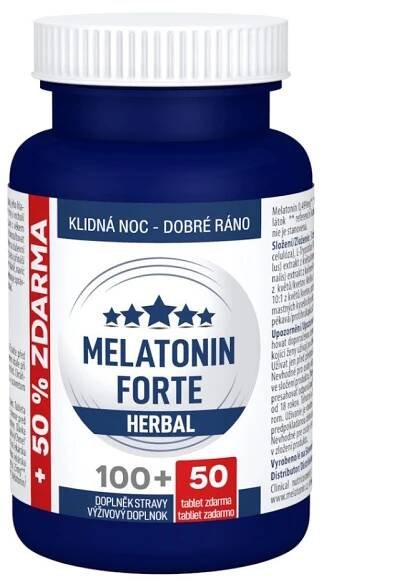 Clinical Melatonin Forte Herbal 100 + 50 tablet