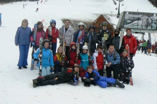 Lyžování na Rališce 2011
