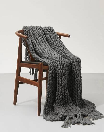 Lil' Take Me Home Blanket Tweed Grey