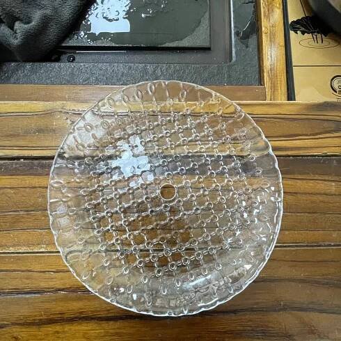 Bubble Matrix Crystal Disc for Luxury Chandeliers Parts