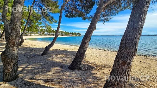 Avalona Camping Resort - pláže, Povljana, ostrov Pag, Chorvatsko