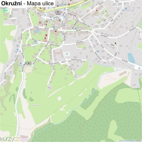 Okružní - mapy | Kurzy.cz