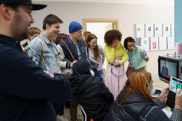 Šimon Obdržálek, Adam Vohánka, Barbora Horčičková, Jessica Monteiro, Kanwar Šulc - Pan profesor - Odchod - Z natáčení