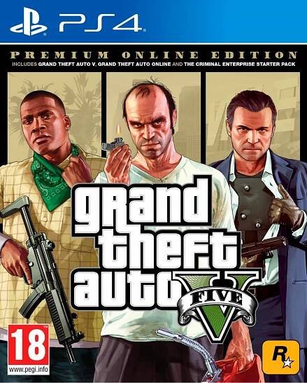 Grand Theft Auto V Premium Online Edition PS4