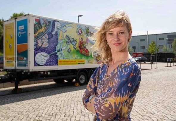 Eine echte Glücksbotschafterin: Teresa Weißbach ist auch eine Möglichmacherin