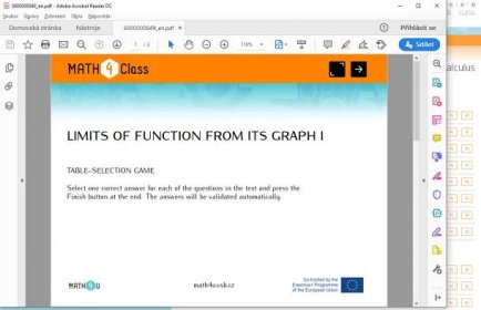 Help for the application Math4C | math4u.vsb.cz