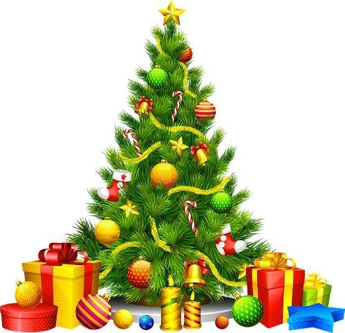 Large Transparent Christmas Tree