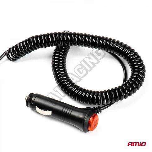 Výstražná blikající majáková lampa 80 LED magnet R10 12V 24V W14M AMIO-01503 | SportovniAutodoplnky.cz