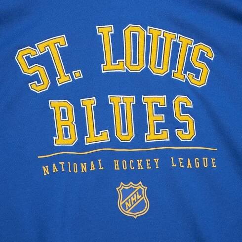 St. Louis Blues pánská mikina s kapucí Retro Fleece Current Logo - FAN-store.cz