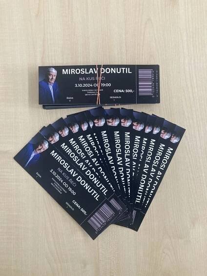 Prodej vstupenek na Miroslava Donutila zahájen!