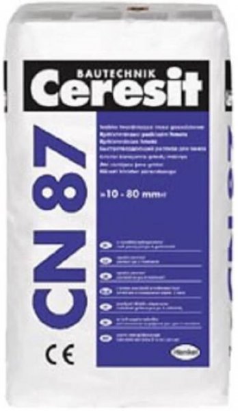 Ceresit CN87 vyrov. 10-80mm 25 kg - CERESIT Niveleční hmoty | Plasteko
