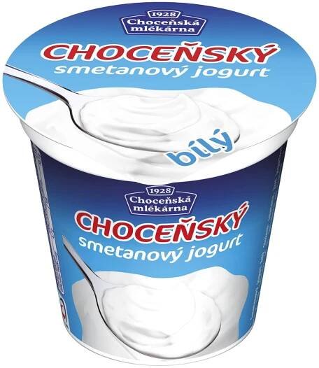 Choceňský jogurt smetanový bílý