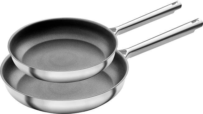 Zwilling True Flow sada pánví 24 a 28 cm
