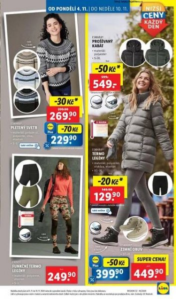 Strana 3 - leták Lidl (4. 11. - 10. 11. 2024)