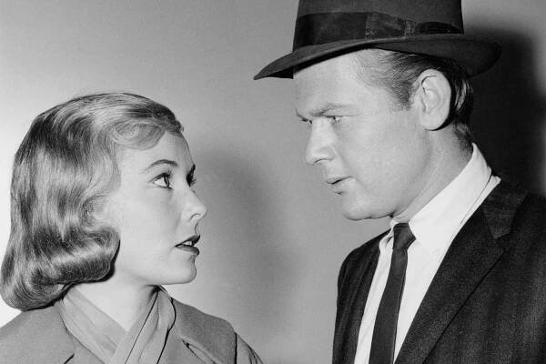 Vera Miles and Martin Milner on 'The Twilight Zone'