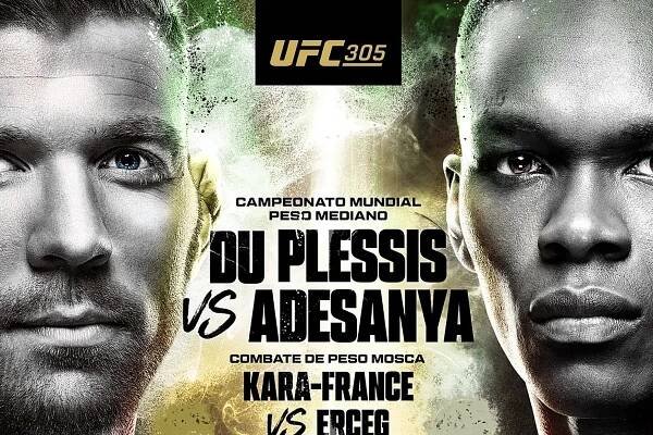 UFC 305 Du Plessis vs Adesanya Fight Card: What are the fights you need to see tonight?