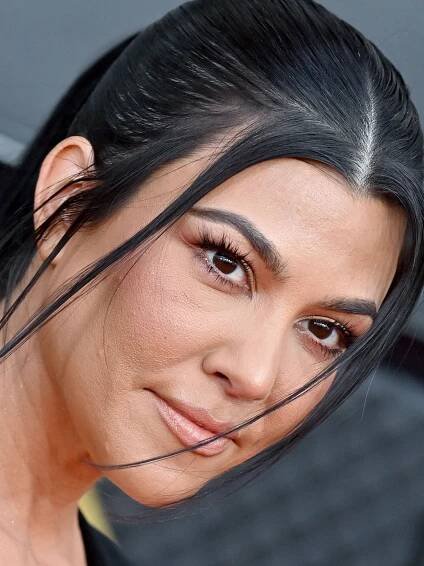 Kourtney Kardashian Proved the Milk Bath Manicure Trend Totally Works on Short Nails — See Photos