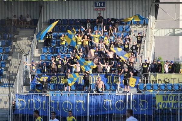 Při fotbalovém utkání Teplic se Slováckem panovala skvělá atmosféra – Domácí noviny