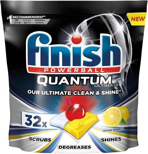 FINISH Quantum Ultimate Lemon Sparkle 32 ks