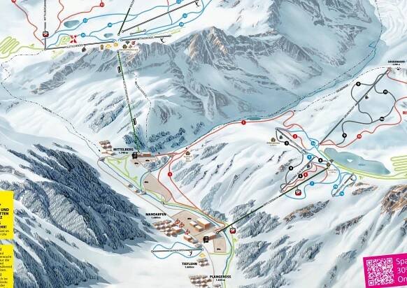 Skigebiet | Pitztaler Gletscher & Rifflsee