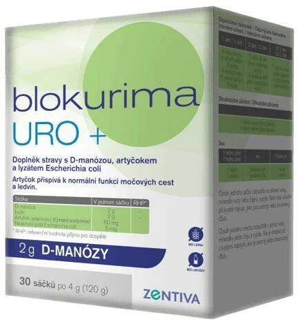 Blokurima URO+ 2g D-manózy sáčky 30x4g