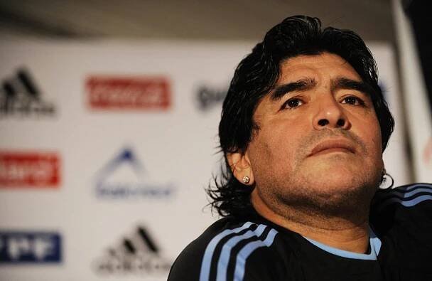 Hvězdný fotbalista Diego Maradona
