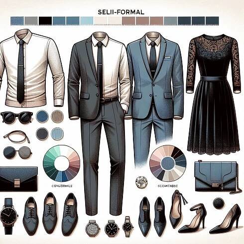 Semi formal dress code: Perfektní rovnováha mezi formálností a pohodlím 2