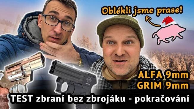 Test ranivosti zbraní bez zbrojáku 2 - oblékli jsme čuníka!